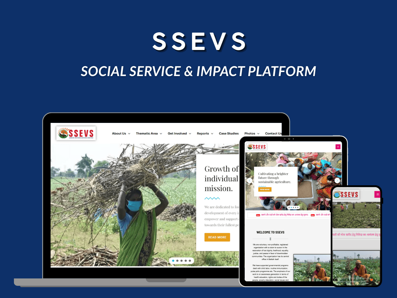 Professional website and donation tracking system for Samarth Foundation.