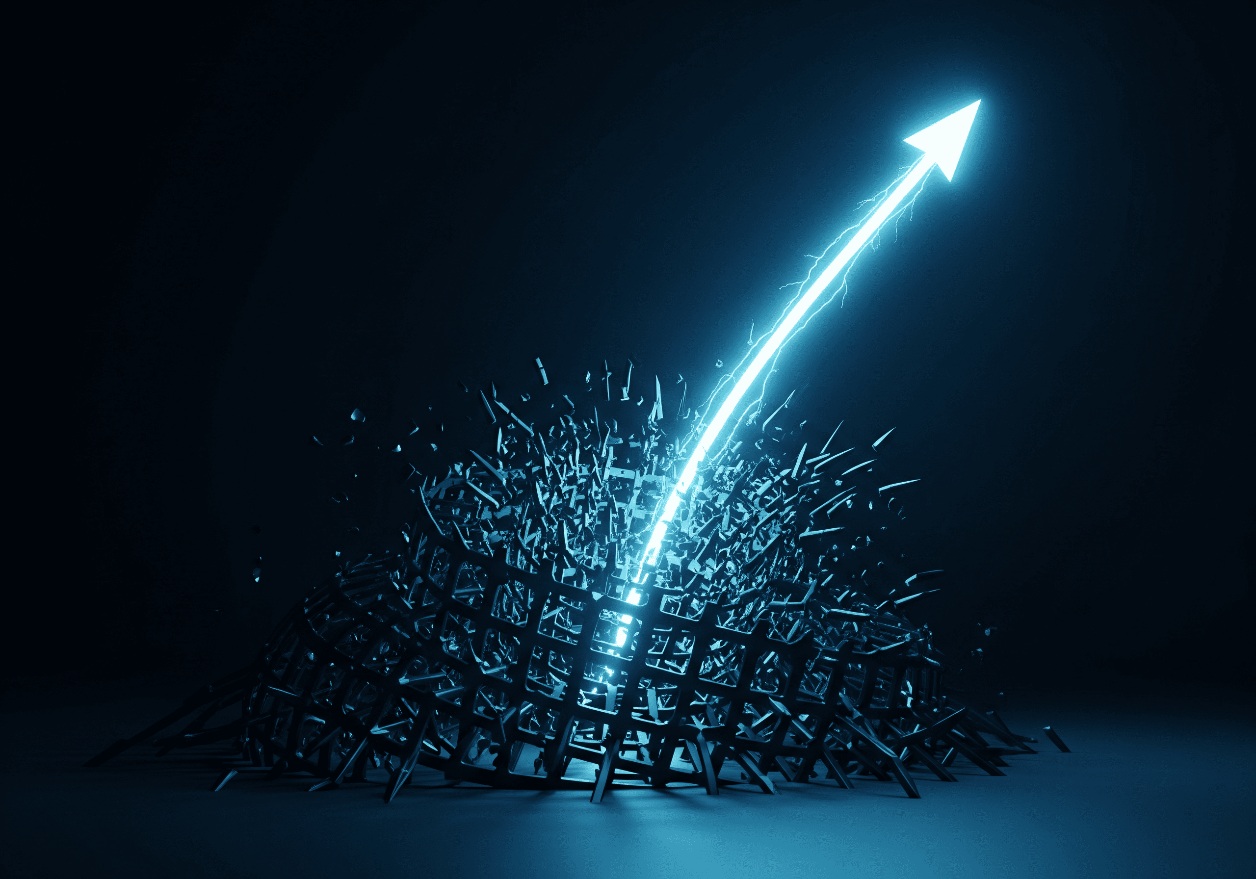 A diagram showing business processes being automated by Acadify Solution's ERP and CRM solutions.