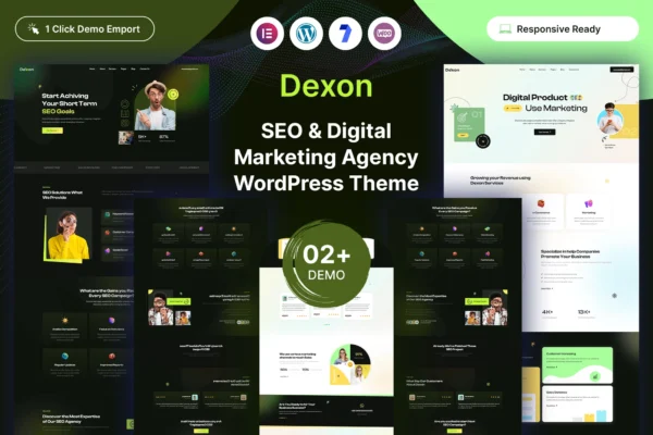 Dexonn - SEO & Digital Marketing NextJs Template