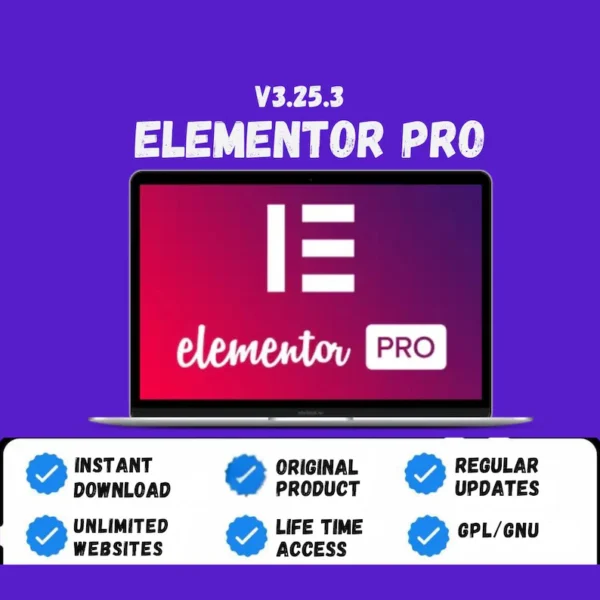 Elementor Pro v3.25 WordPress